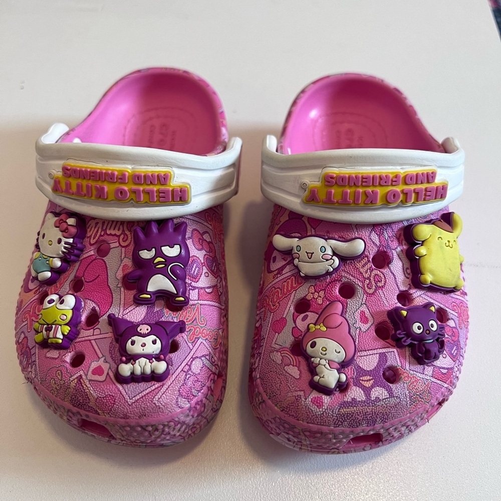 Hello Kitty Crocs -toddler